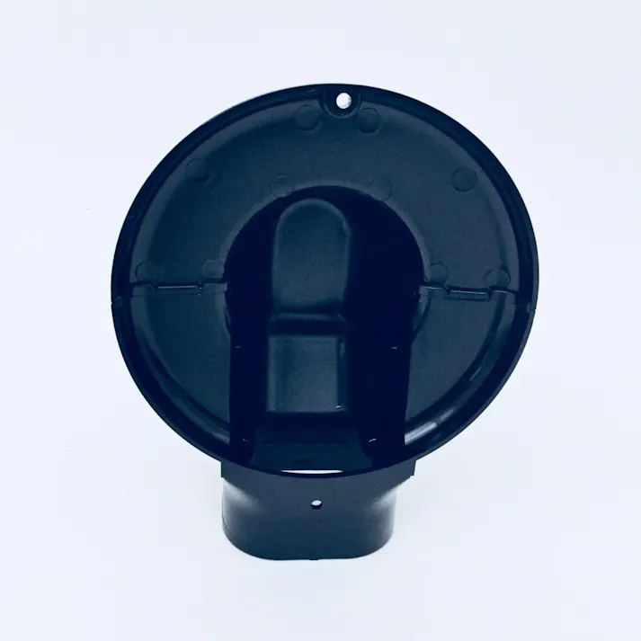 因幡電工 スリムダクトLD ウォールコーナー エアコンキャップ用 壁面取り出し ブラック LDWM-70-K