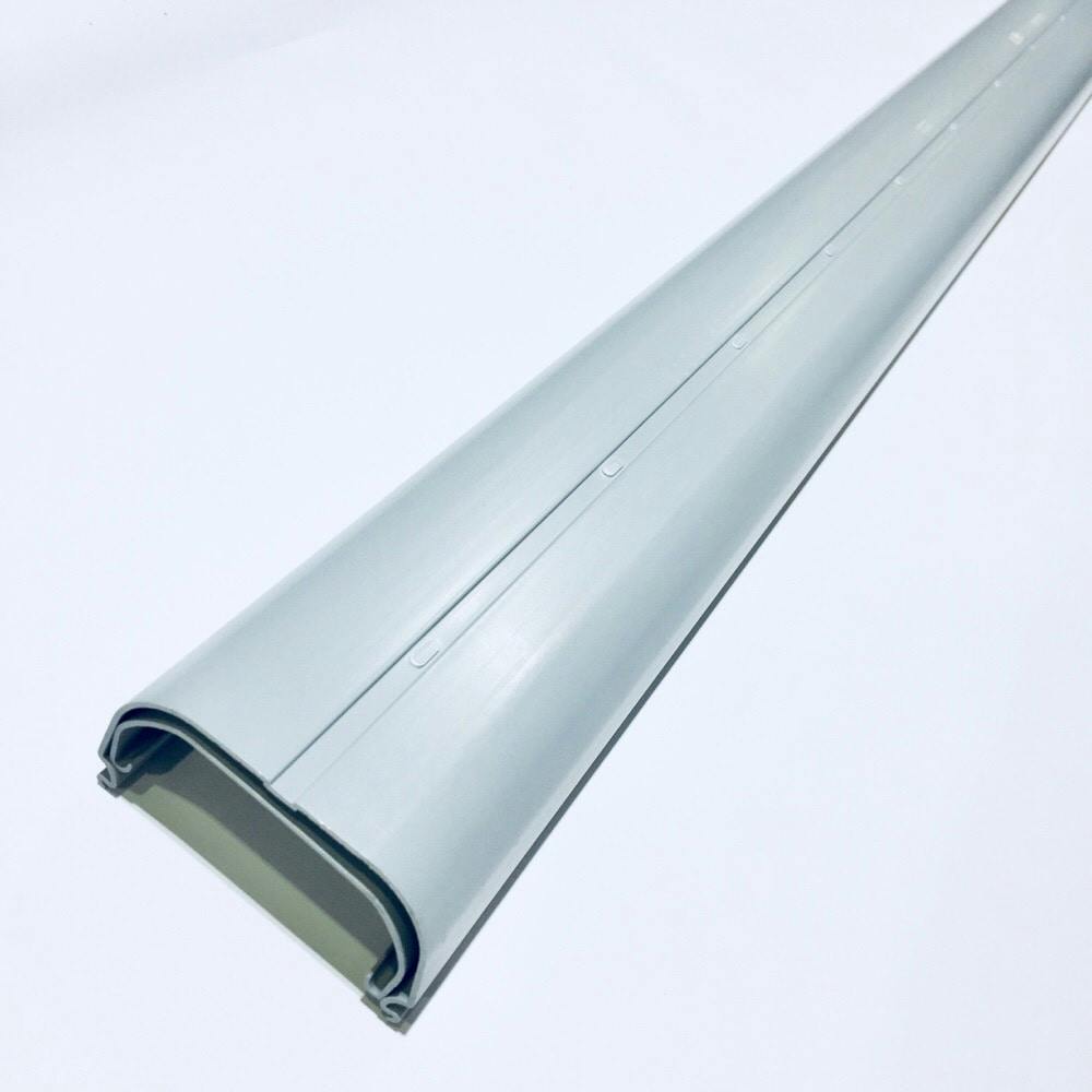 因幡電工 スリムダクトLD 配管化粧カバー グレー LD-90-G | 空調・電設