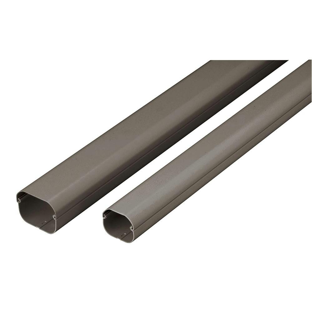 因幡電工 スリムダクトLD 配管化粧カバー ブラウン LD-90-B | 空調