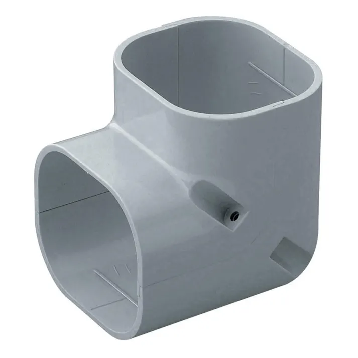 因幡電工 スリムダクトLD スリムコーナー 立面90度 グレー LDC-90-G