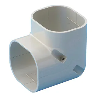 因幡電工 スリムダクトLD スリムコーナー 立面90度 アイボリー LDC-90-I