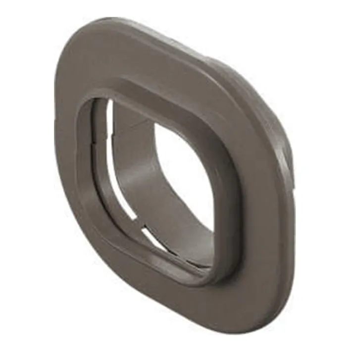 因幡電工 スリムダクトLD スリムキャップ ブラウン LDWC-90-B