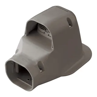 因幡電工 スリムダクトLD ウォールコーナー 換気エアコン用 壁面取り出し ブラウン LDWK-70-B