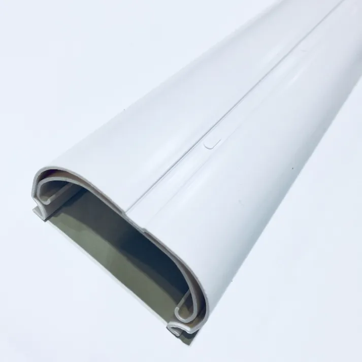 因幡電工 スリムダクトLD 配管化粧カバー ホワイト LD-70-W