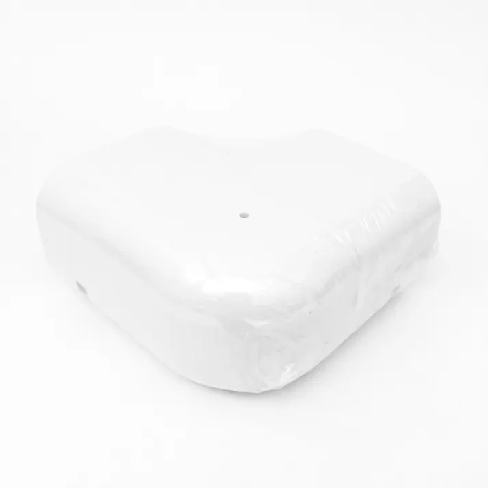 因幡電工 スリムダクトLD スリムコーナー 平面90度 ホワイト LDK-90-W