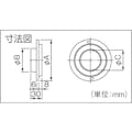 【CAINZ-DASH】因幡電機産業因幡電工カンパニー ニューウォールキャップ NWC-60【別送品】