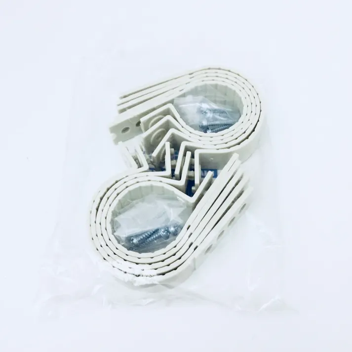 因幡電工 エアコン用 片サドル 空調冷媒配管用 アイボリー KS-20-I 10個入