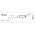 【CAINZ-DASH】因幡電機産業因幡電工カンパニー 両サドル VS-22【別送品】