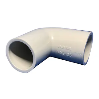 因幡電工 ネオドレンパイプ用エルボ90° 90度曲げ継手 NDE-25