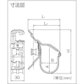 【CAINZ-DASH】因幡電機産業　電工営業統括部 スーパーロック　一体型 SRV-1114B【別送品】