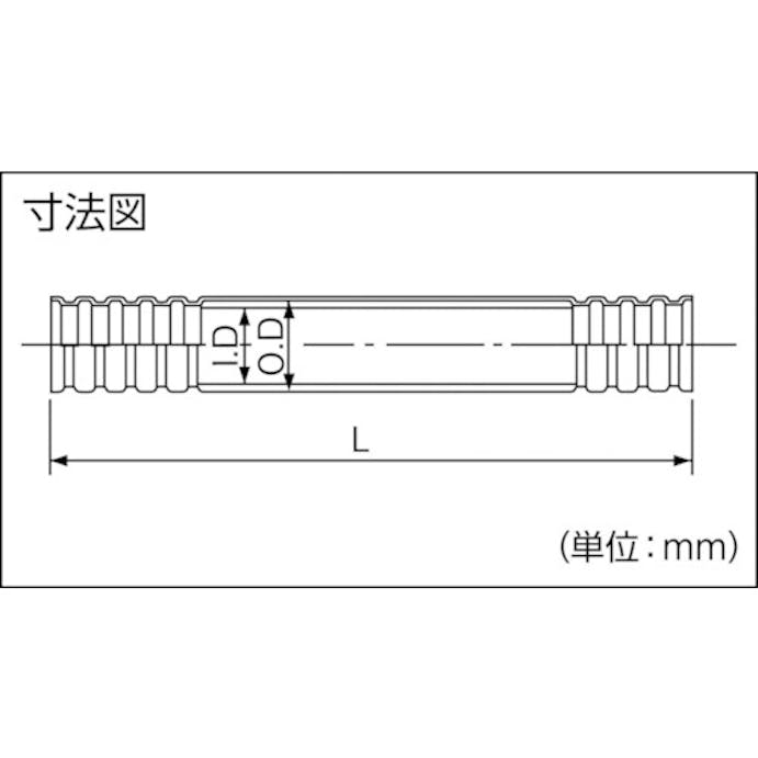 【CAINZ-DASH】因幡電機産業　電工営業統括部 ロングフレキ B-13SUS316L【別送品】