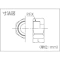 【CAINZ-DASH】因幡電機産業　電工営業統括部 袋ナットセット　４０セット入り FN-13S【別送品】