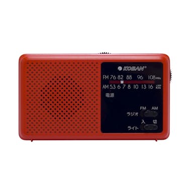 KOBAN 太知 手回し充電備蓄ラジオ スマートフォン対応 ECO-5