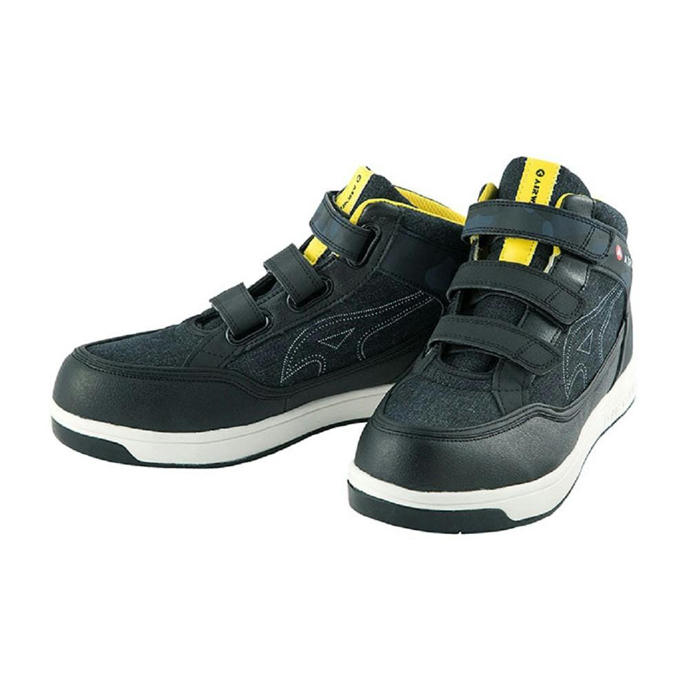 AW680 AIRWALK安全スニーカー 迷彩デニムマジック 25.5cm