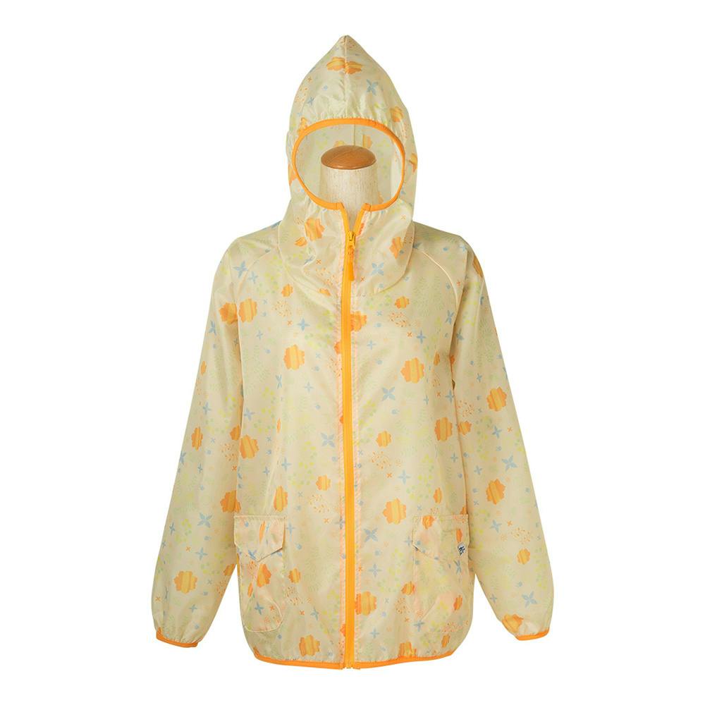 のらスタイル プリントフルジップヤッケ NS-330 ベージュ L