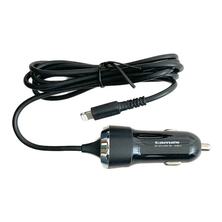 ライトニングチャージャー 4.8A ブラック TK132L12K