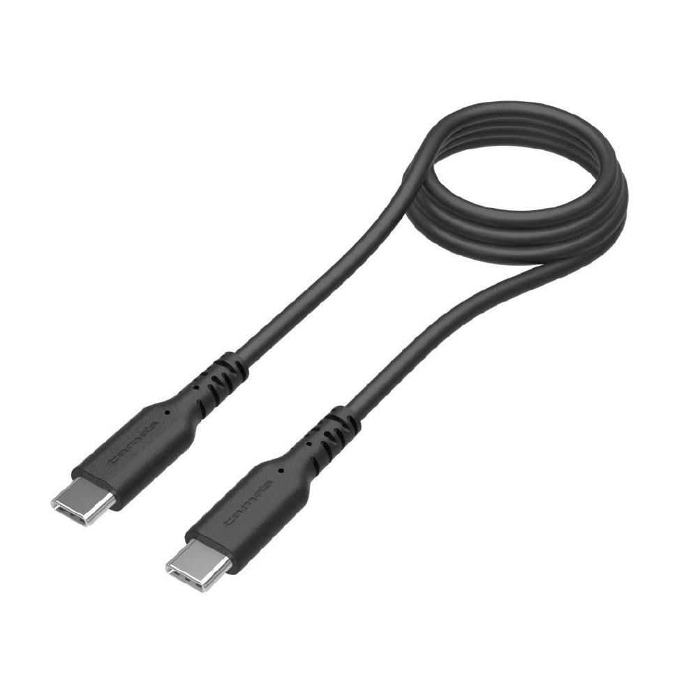 ノートPCにも使えるPD対応超急速充電 PD100W CtoCソフトケーブル 1m ブラック TH279CC10K ケーブル・コネクタ・アダプター ノートPCにも使えるPD対応超急速充電 PD100W CtoCソフトケーブル 1m ブラック TH279CC10K ケーブル・コネクタ・アダプター
