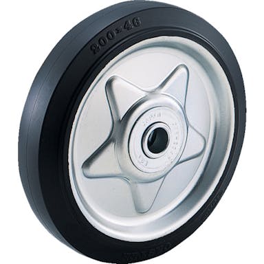 【CAINZ-DASH】トラスコ中山 ゴム車輪　Φ１００ TW-100【別送品】