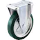 【CAINZ-DASH】トラスコ中山 プレス製ウレタンキャスター 固定 Φ200 TUK-200【別送品】