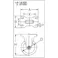 【CAINZ-DASH】トラスコ中山 プレス製ウレタンキャスター 固定 Φ200 TUK-200【別送品】