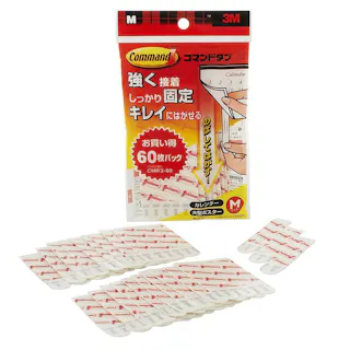 スリーエムジャパン コマンドタブ増量M 60枚