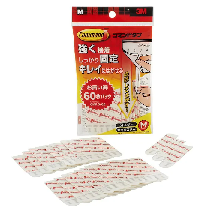 スリーエムジャパン コマンドタブ増量M 60枚