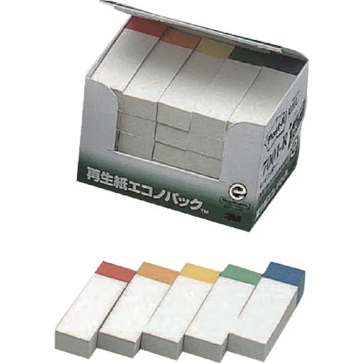 【CAINZ-DASH】スリーエム ジャパン文具・オフィス事業部 ポスト・イット 50X15mm 100枚X25パッド レインボー 7001-R【別送品】