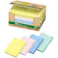 【CAINZ-DASH】スリーエム ジャパン文具・オフィス事業部 ポスト・イット 75X50mm 100枚X10パッド 4色入り 1000枚 6561-K【別送品】