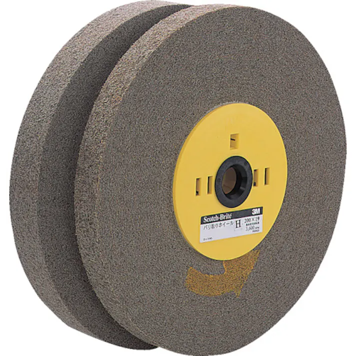 【CAINZ-DASH】スリーエム ジャパン研磨材製品事業部 バリ取りホイール EX #180相当 200X25X25mm BARITORI EX 200X25【別送品】