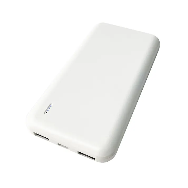 10000mAhモバイルバッテリ PD20W ホワイト LU2CMP100-CCWH