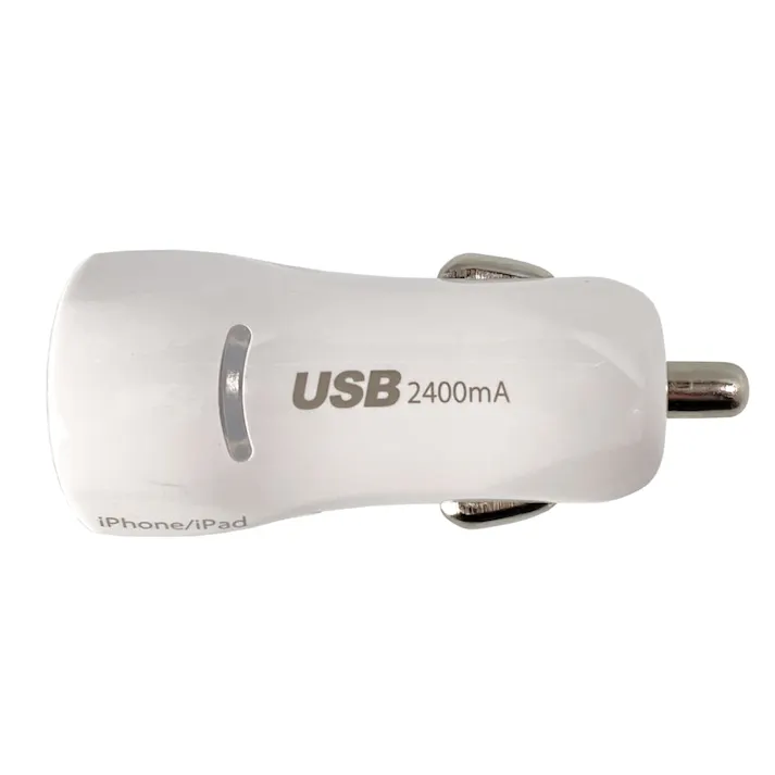 DC-USB充電器 2.4A 2P CAZ-DCU224W