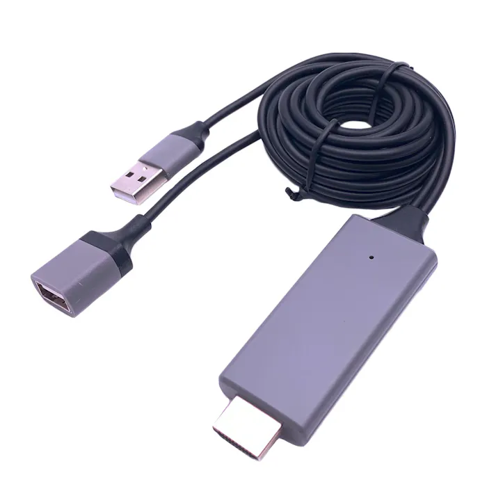 MFI用 ミラーリングケーブル 1.5m ブラック