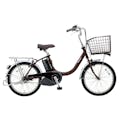 【自転車】《パナソニック》電動アシスト自転車 VIVI ビビ・L・20 20インチ チョコブラウン(販売終了)