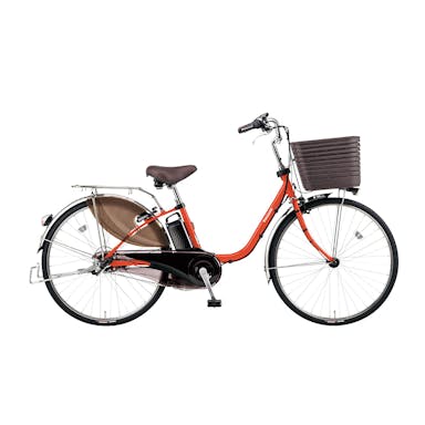 【自転車】《パナソニック》電動アシスト自転車 VIVI ビビ・DX 24インチ 内装3段 レッド(販売終了)