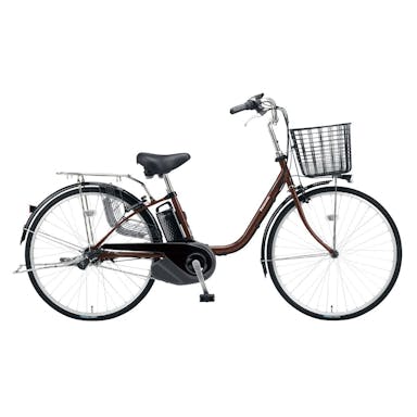 【自転車】《パナソニック》電動アシスト自転車 VIVI ビビ・YX 24インチ 内装3段 ブラウン(販売終了)