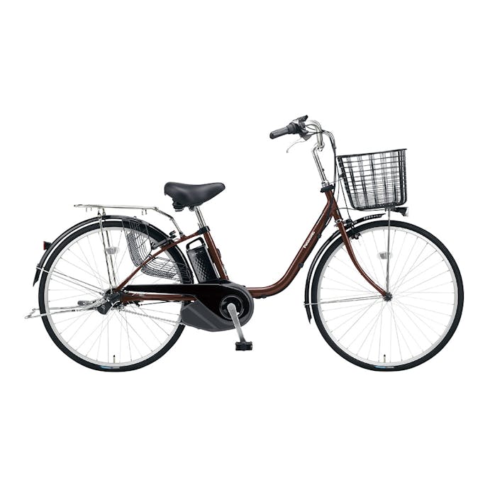 【自転車】《パナソニック》電動アシスト自転車 VIVI ビビYX 26インチ 内装3段 ブラウン(販売終了)