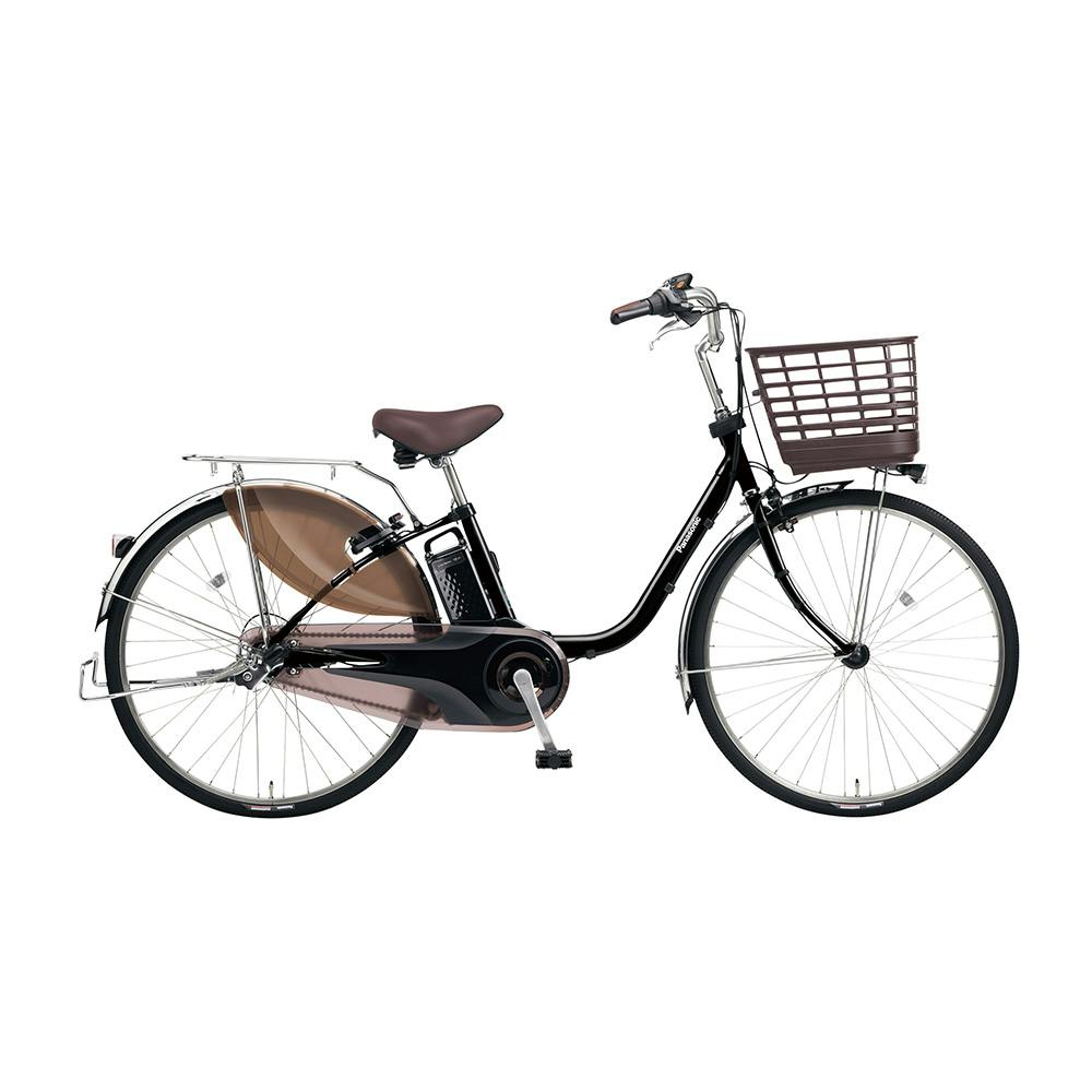 【自転車】《パナソニック》電動アシスト自転車 ビビDX 26型 内装3段 ブラック