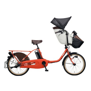 【自転車】《パナソニック》電動アシスト自転車 ギュット・クルーム・EX 20インチ 内装3段 レッドオーカー