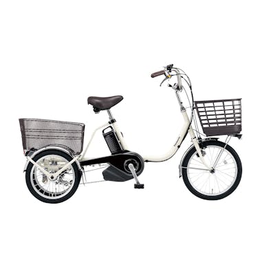 【自転車】《パナソニック》電動アシスト自転車 ビビライフ 18・16 内装3段 BE-FU831F フェザーホワイト