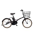 【自転車】《パナソニック》電動アシスト自転車 グリッター 20インチ 内装3段 ダークレッドローズ