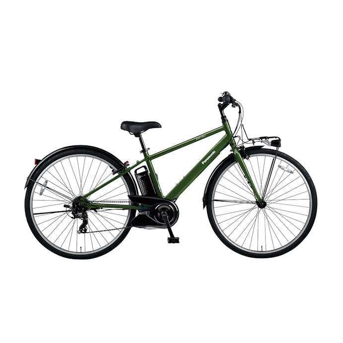 【自転車】《パナソニック》電動アシスト自転車 ベロスター 700C 外装7段 グリーン