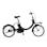 【自転車】《パナソニック》電動アシスト自転車 SW シングル 20インチ マットジェットブラック