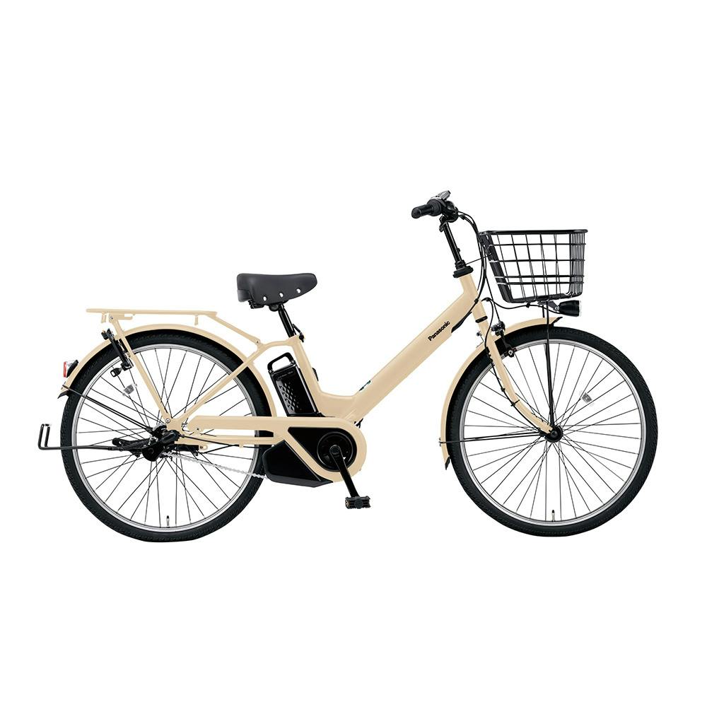 【自転車】《パナソニック》24年モデル 電動アシスト自転車 ティモ・A 26インチ 内装3段 マットベージュ