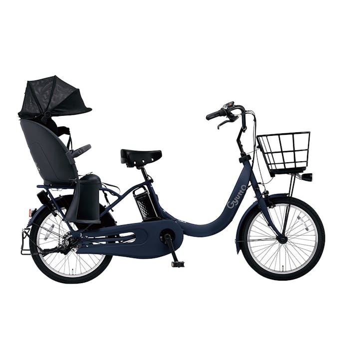 【自転車】《パナソニック》電動アシスト自転車 ギュット・クルームR・EX 20インチ 内装3段 マットネイビー