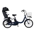【自転車】《パナソニック》電動アシスト自転車 ギュット・クルームR・DX 20インチ 内装3段 マットネイビー