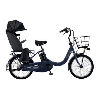 【自転車】《パナソニック》電動アシスト自転車 ギュット・クルームR・DX 20インチ 内装3段 マットネイビー