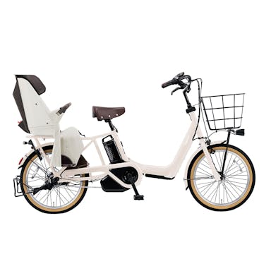 【自転車】《パナソニック》電動アシスト自転車 ギュット・アニーズDX 20インチ 内装3段 ホワイトグレー