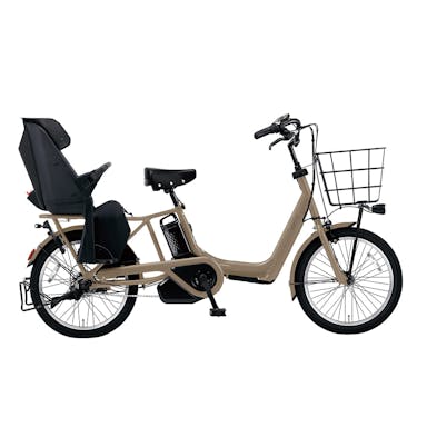 【自転車】《パナソニック》電動アシスト自転車 ギュット・アニーズ・DX 20インチ 内装3段 マットダークオリーブ