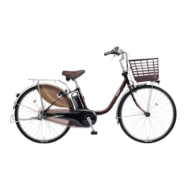 【自転車】《パナソニック》電動アシスト自転車 ビビ・DX 24インチ 内装3段 チョコブラウン