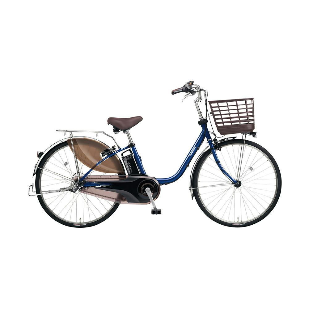 【自転車】《パナソニック》電動アシスト自転車 ビビ・DX 26インチ 内装3段 Pファインブルー